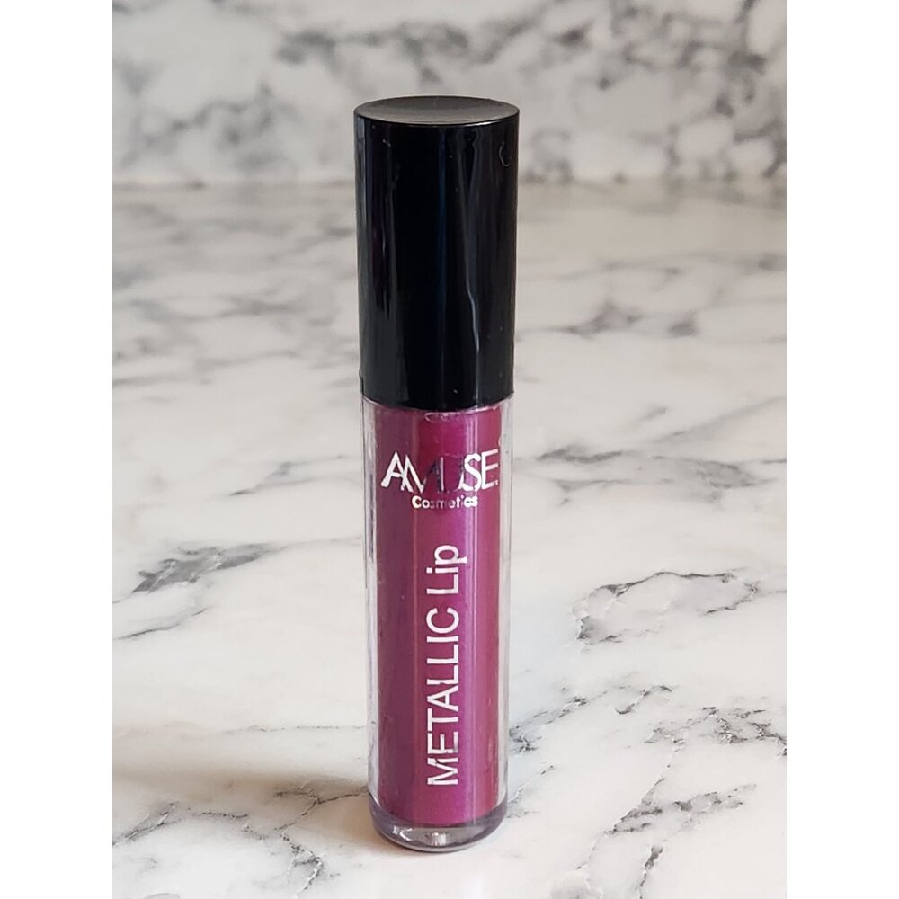 Amuse Cosmetics Metallic Lip Gloss 2093-8 Pink